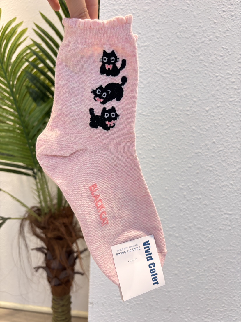 CACTUS-Q韓國直郵女裝新款熱賣推薦真品職業人氣休閑襪子CACTUS十雙起/可混搭襪子圖色3