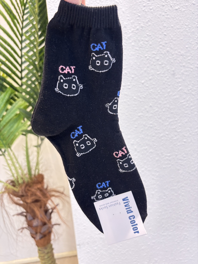 CACTUS-Q韓國直郵女裝新款熱賣推薦真品職業人氣休閑襪子CACTUS十雙起/可混搭襪子圖色5