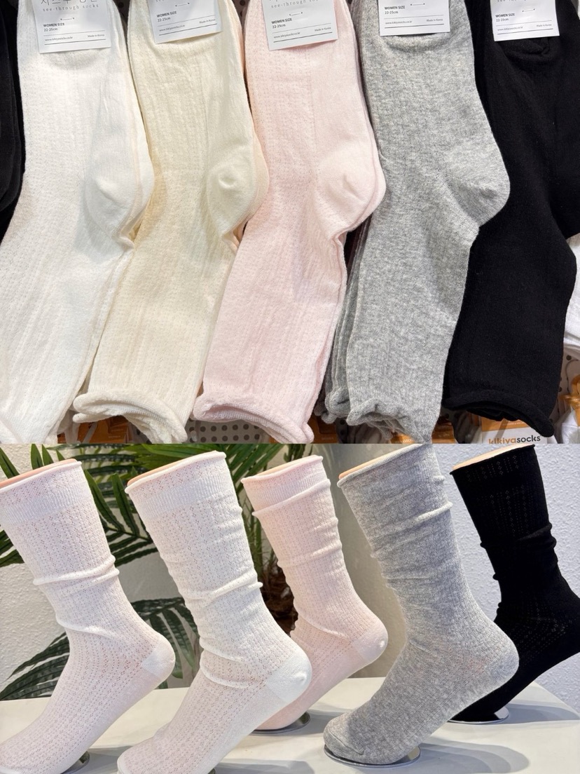 CACTUS-Q東大門直郵女士新品休閑熱賣26春夏真品時尚襪子CACTUS十雙起/可混搭襪子