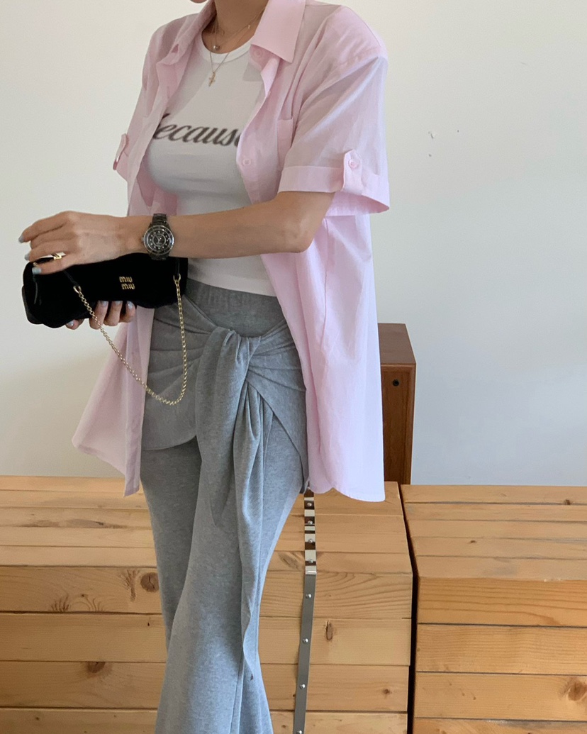 REVE CITE-L韓國直郵女士新品人氣休閑26春夏襯衫蕾絲衫REVE CITE-L襯衫/蕾絲衫