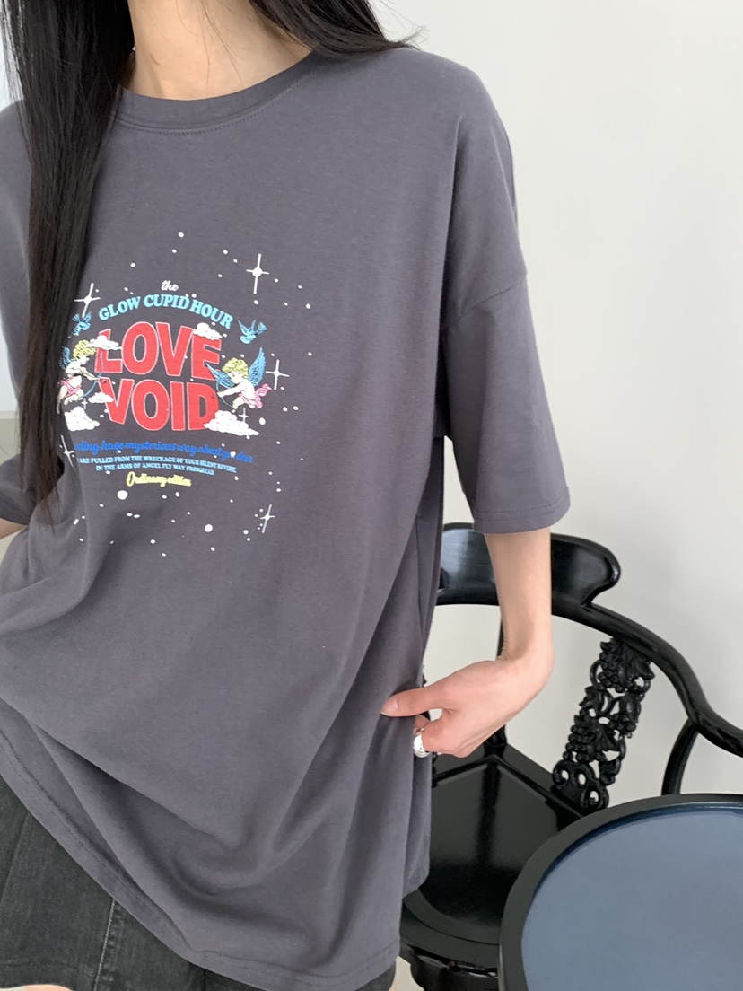 MUSE-P韓國直郵女士新款時尚人氣26春夏推薦真品休閑T恤MUSE-PT恤