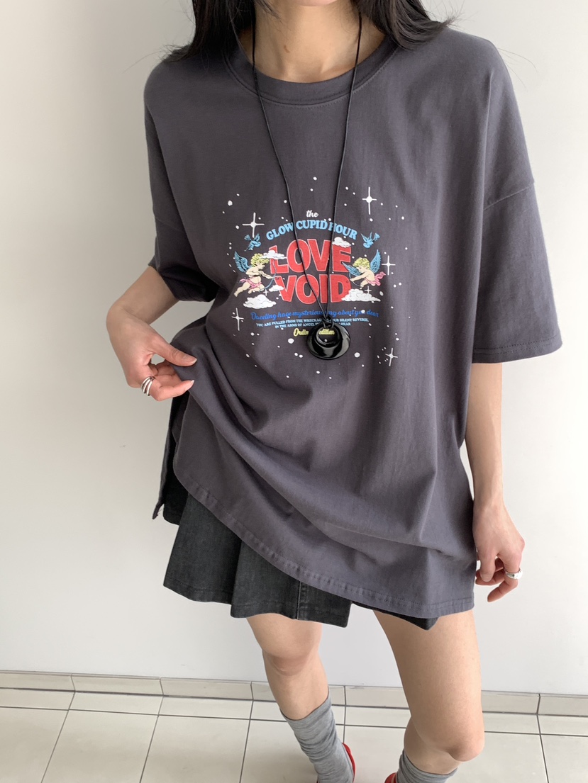 MUSE-P韓國直郵女士新款時尚人氣26春夏推薦真品休閑T恤MUSE-PT恤