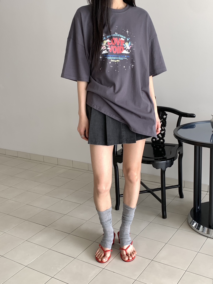 MUSE-P韓國直郵女士新款時尚人氣26春夏推薦真品休閑T恤MUSE-PT恤