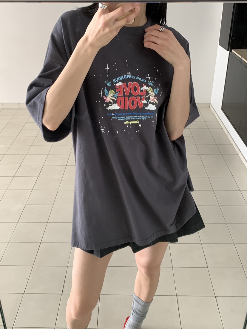 MUSE-P韓國直郵女士新款時尚人氣26春夏推薦真品休閑T恤MUSE-PT恤圖色2