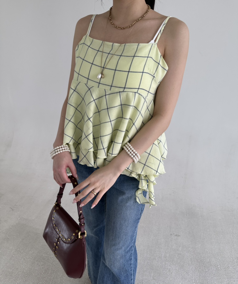 JENNY 1976韓國直郵女士新款休閑職業推薦時尚26春夏吊帶背心JENNY 1976吊帶/背心