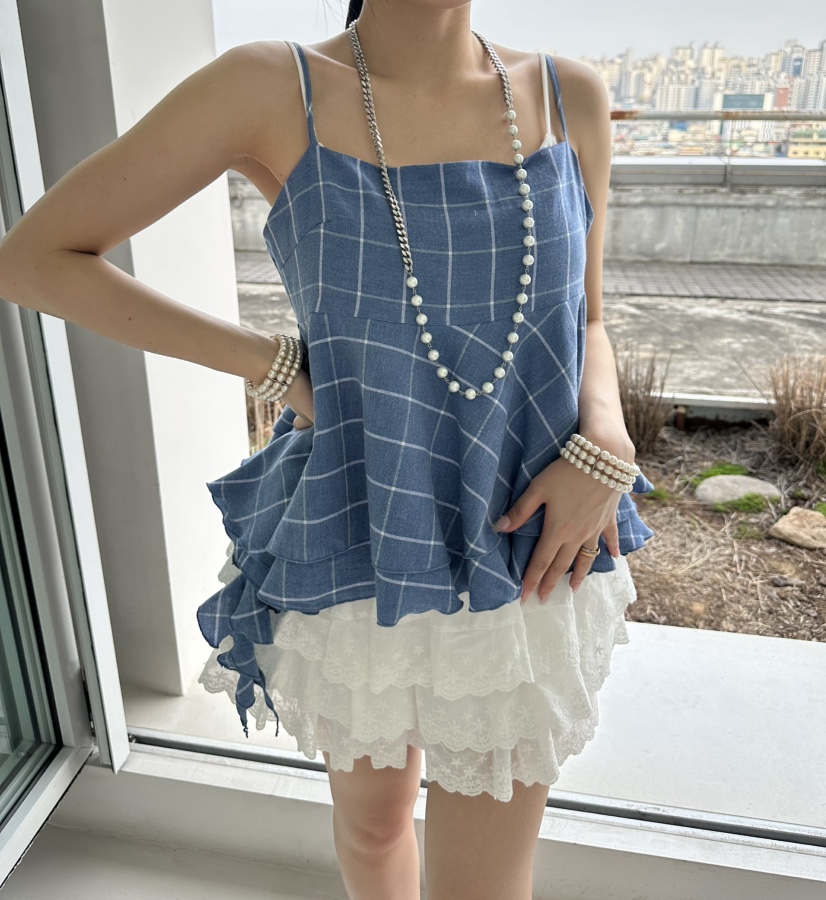 JENNY 1976韓國直郵女士新款休閑職業推薦時尚26春夏吊帶背心JENNY 1976吊帶/背心