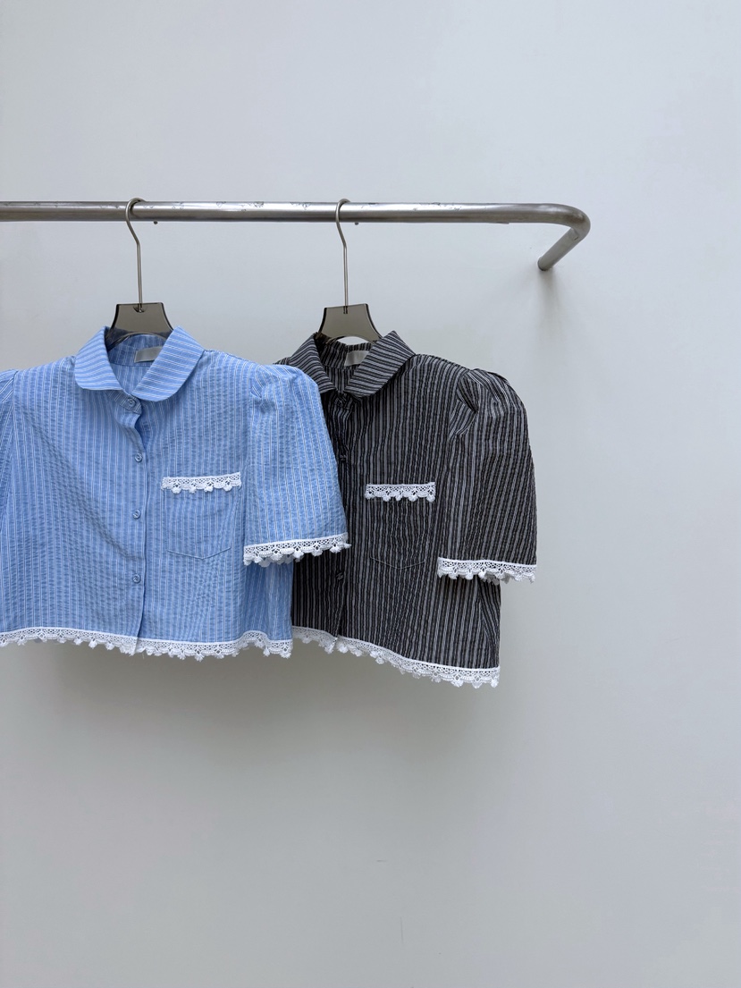 AB東大門代購女裝新款人氣真品時尚熱賣推薦休閑襯衫蕾絲衫AB襯衫/蕾絲衫