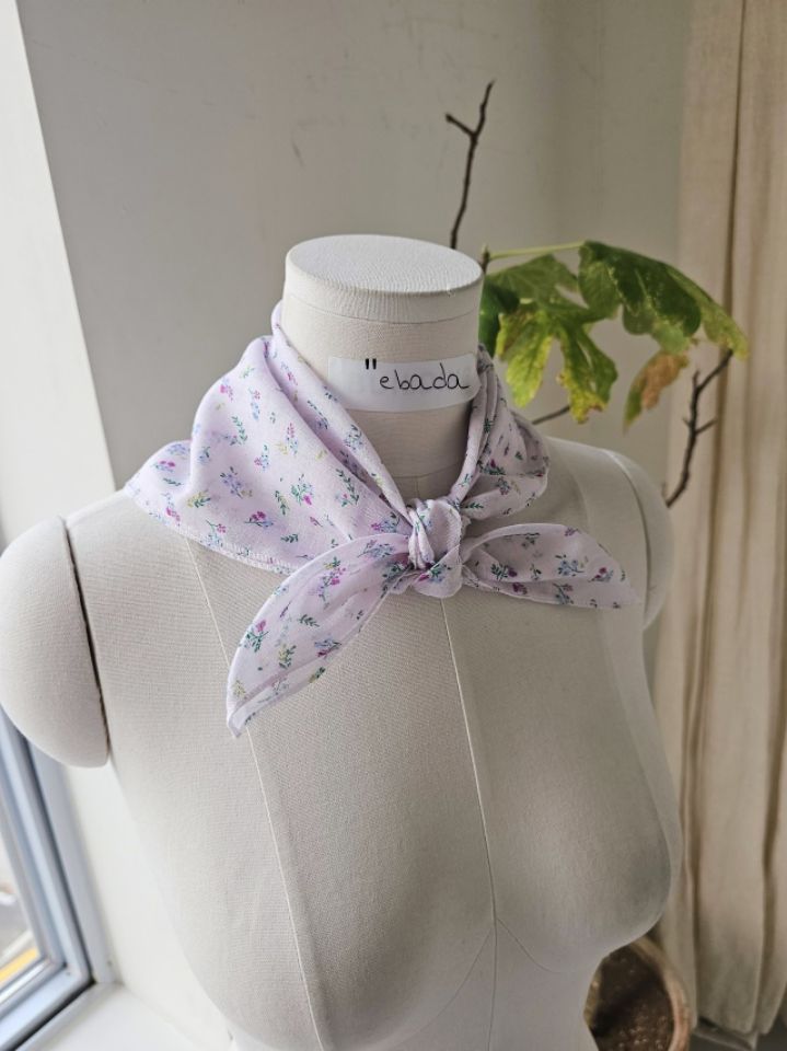 EBADA韓國代購女士新品熱賣休閑人氣真品圍巾披肩棉質絎縫EBADA圍巾/披肩圖色3