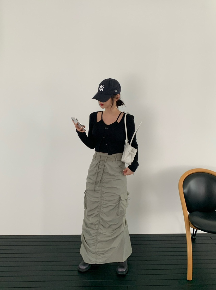 REVE CITE-L東大門直郵女士新品人氣時尚職業長裙防風衣REVE CITE-L長裙