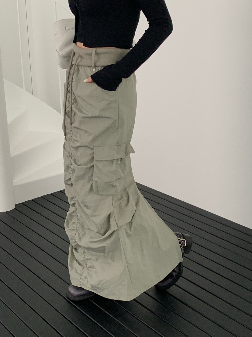 REVE CITE-L東大門直郵女士新品人氣時尚職業長裙防風衣REVE CITE-L長裙