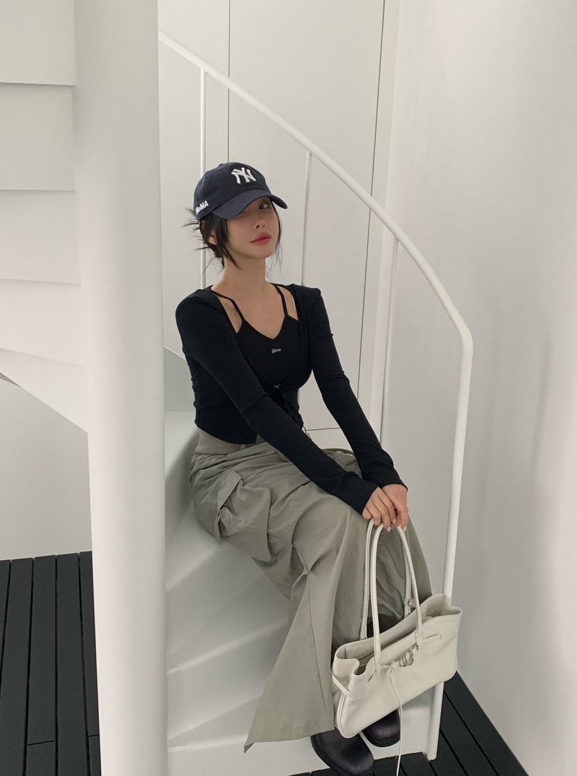 REVE CITE-L東大門直郵女士新品人氣時尚職業長裙防風衣REVE CITE-L長裙