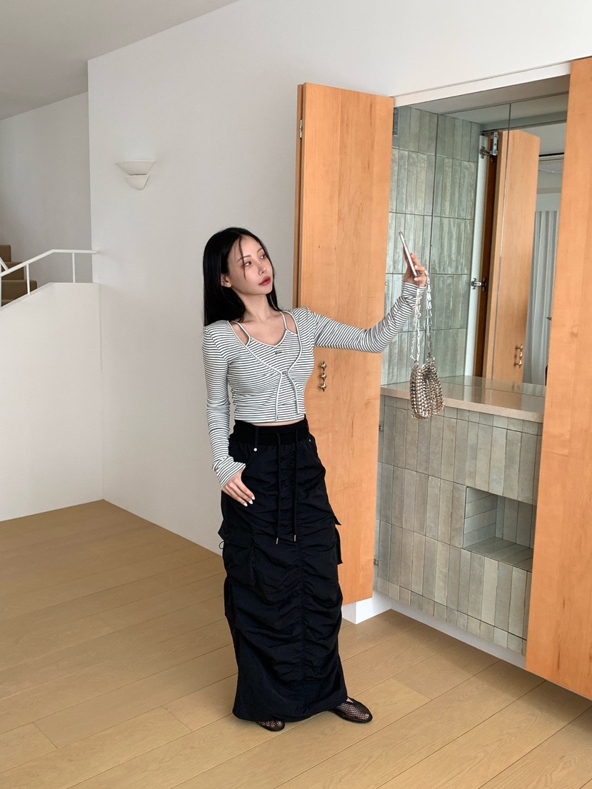 REVE CITE-L東大門直郵女士新品人氣時尚職業長裙防風衣REVE CITE-L長裙