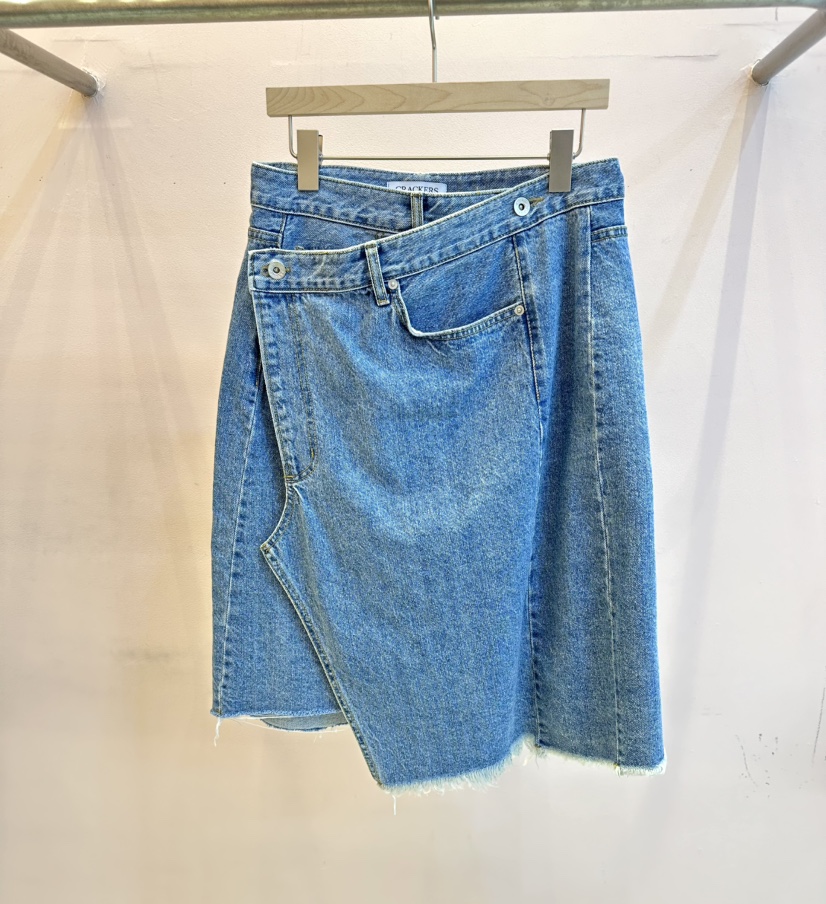 CRACKERS東大門直郵女士新款真品熱賣半身裙中短裙裹身裙CRACKERS半身裙/中短裙圖色1