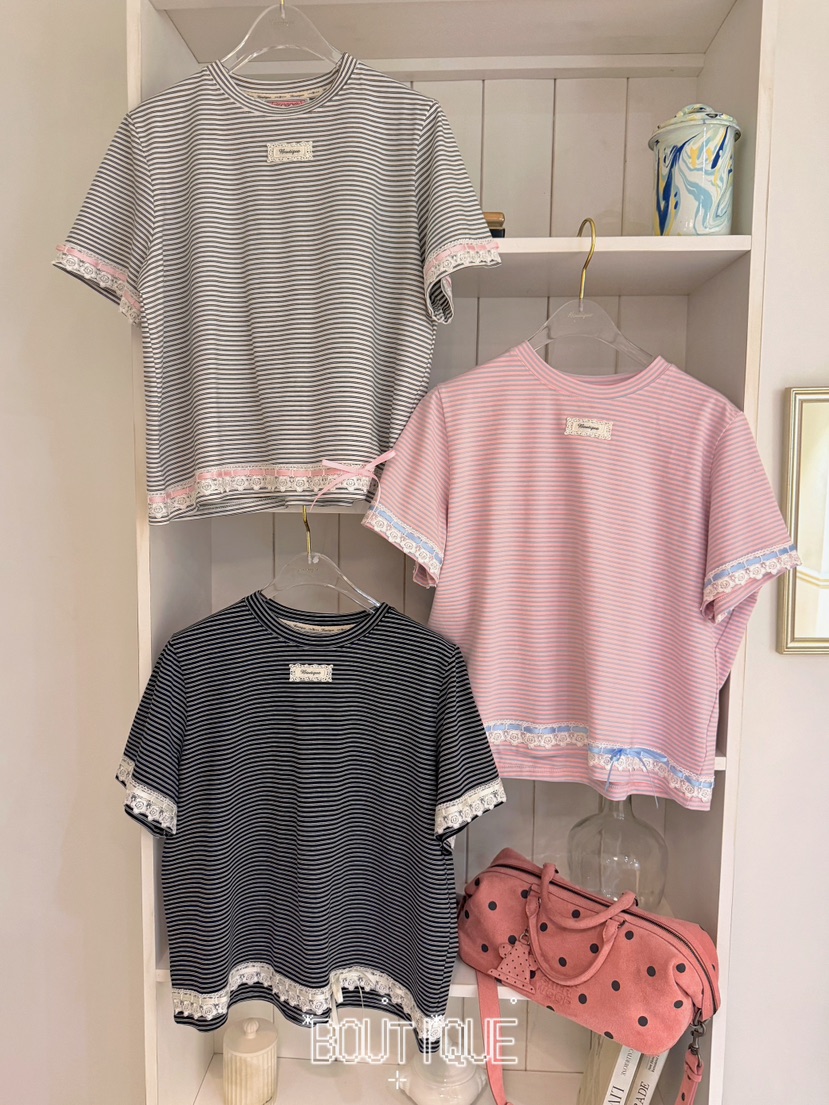 BOUTIQUE-L東大門代購女裝新品26春夏時尚熱賣職業推薦T恤BOUTIQUE-LT恤