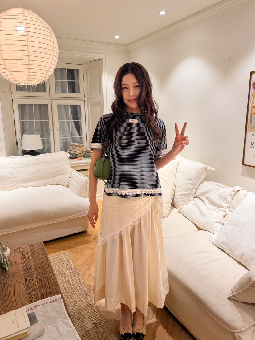 BOUTIQUE-L東大門代購女裝新品26春夏時尚熱賣職業推薦T恤BOUTIQUE-LT恤