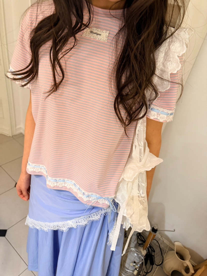 BOUTIQUE-L東大門代購女裝新品26春夏時尚熱賣職業推薦T恤BOUTIQUE-LT恤