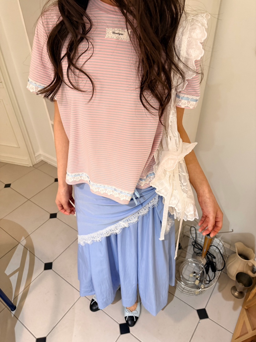 BOUTIQUE-L東大門代購女裝新品26春夏時尚熱賣職業推薦T恤BOUTIQUE-LT恤