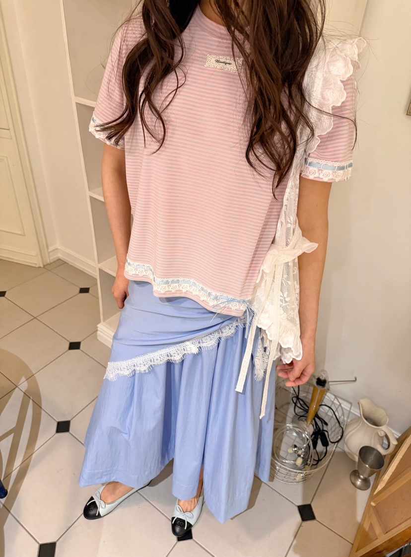 BOUTIQUE-L東大門代購女裝新品26春夏時尚熱賣職業推薦T恤BOUTIQUE-LT恤