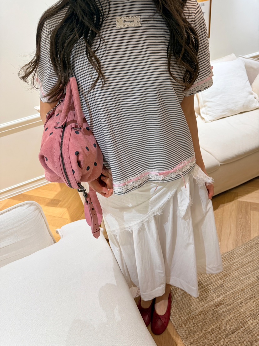 BOUTIQUE-L東大門代購女裝新品26春夏時尚熱賣職業推薦T恤BOUTIQUE-LT恤