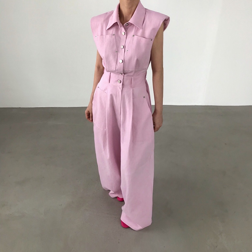 2TWO MOON韓國直郵女裝新品職業人氣真品熱賣時尚連體褲2TWO MOON連體褲