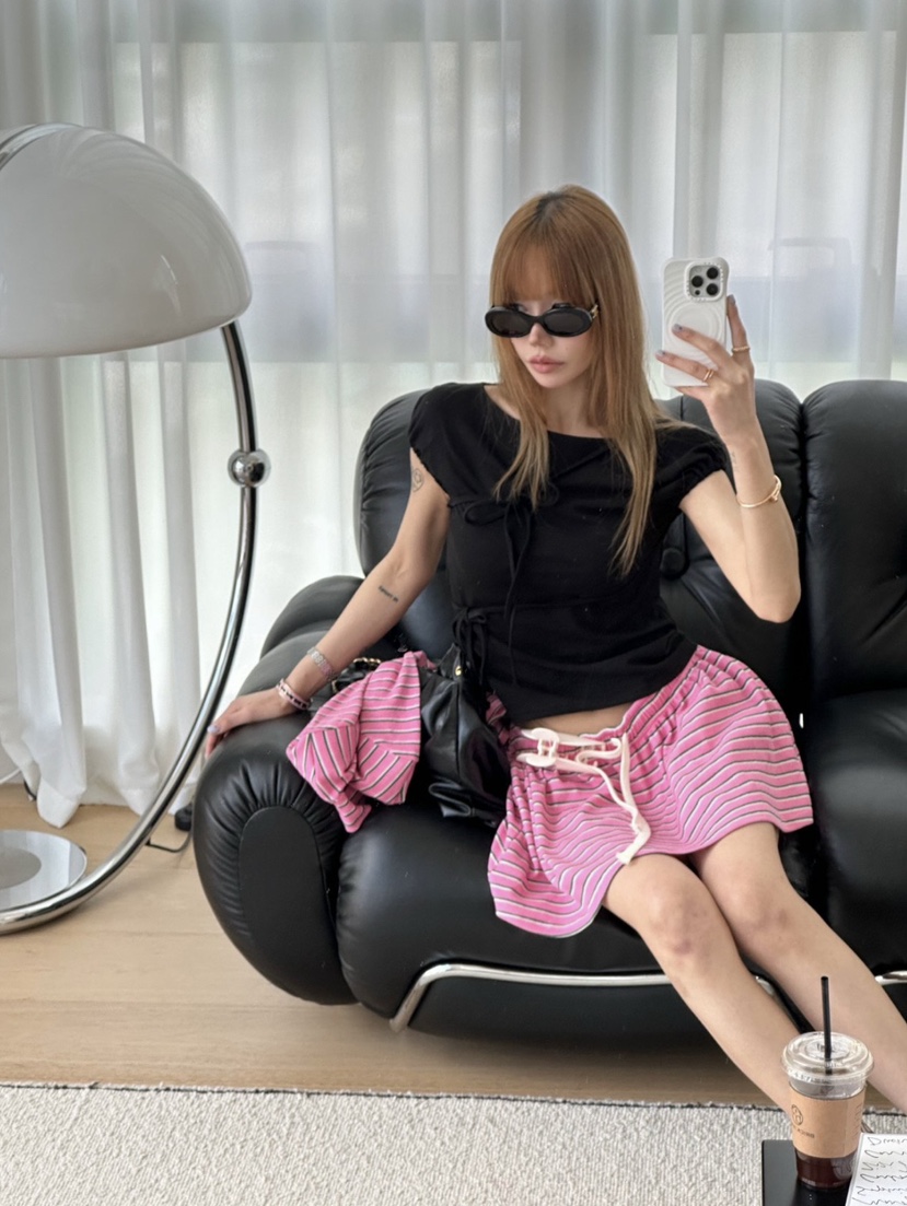 ZEROZERO東大門直郵女裝新品熱賣真品職業推薦26春夏短裙喇叭ZEROZERO短裙