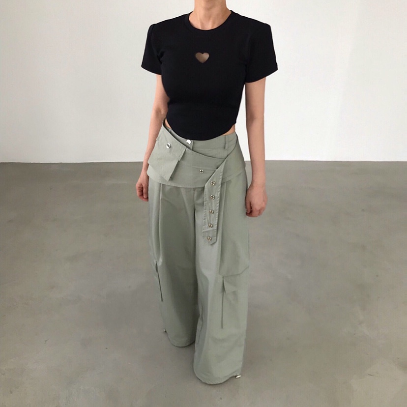 2TWO MOON東大門代購女裝新款26春夏時尚職業真品T恤刺繡2TWO MOONT恤