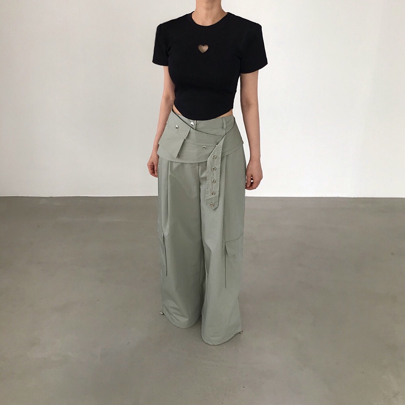 2TWO MOON東大門代購女裝新款26春夏時尚職業真品T恤刺繡2TWO MOONT恤