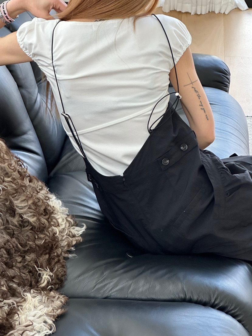 ZEROZERO韓國代購女裝新品26春夏時尚熱賣背帶褲口袋系帶ZEROZERO背帶褲