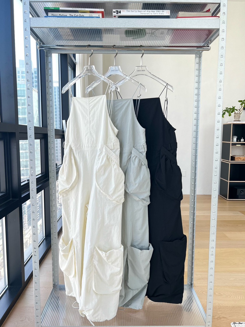 ZEROZERO韓國代購女裝新品26春夏時尚熱賣背帶褲口袋系帶ZEROZERO背帶褲