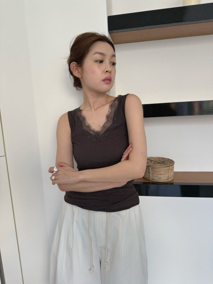 MARE東大門直郵女裝新品熱賣推薦真品26春夏休閑吊帶背心MARE吊帶/背心圖色1