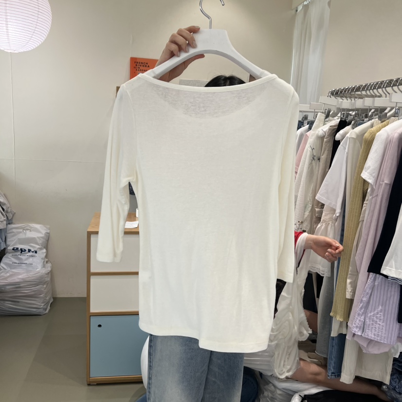 ARE東大門代購女士新款時尚推薦休閑26春夏真品人氣長袖T恤ARE YOU/ARE長袖T恤