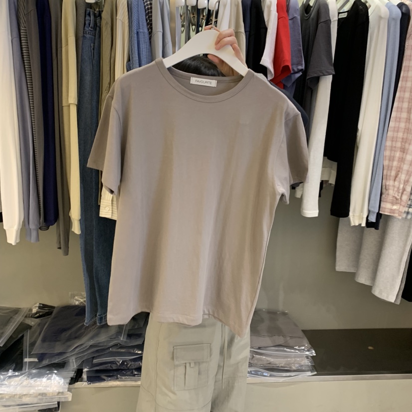 FAVE/FAVOURITE韓國代購女裝新品熱賣26春夏時尚休閑T恤FAVE/FAVOURITET恤圖色4