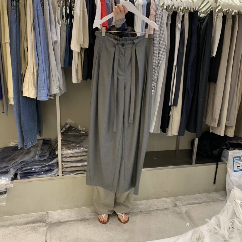 FAVE/FAVOURITE東大門代購女裝新款休閑26春夏職業休閑褲FAVE/FAVOURITE休閑褲圖色2