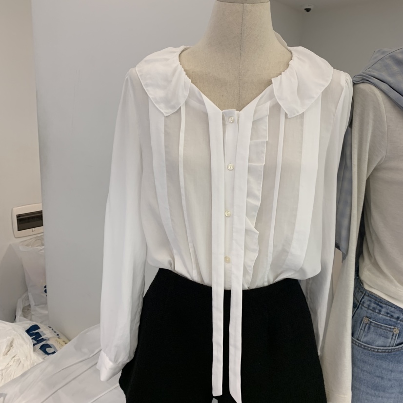 FOREST韓國直郵女裝新款人氣真品時尚職業推薦襯衫蕾絲衫FOREST襯衫/蕾絲衫圖色2