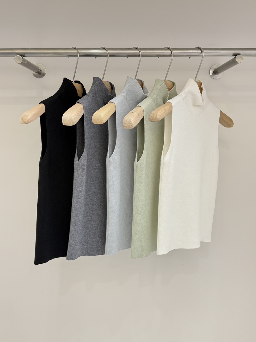 TOOGOOD東大門直郵女士新品休閑職業人氣吊帶背心高領喇叭TOOGOOD吊帶/背心