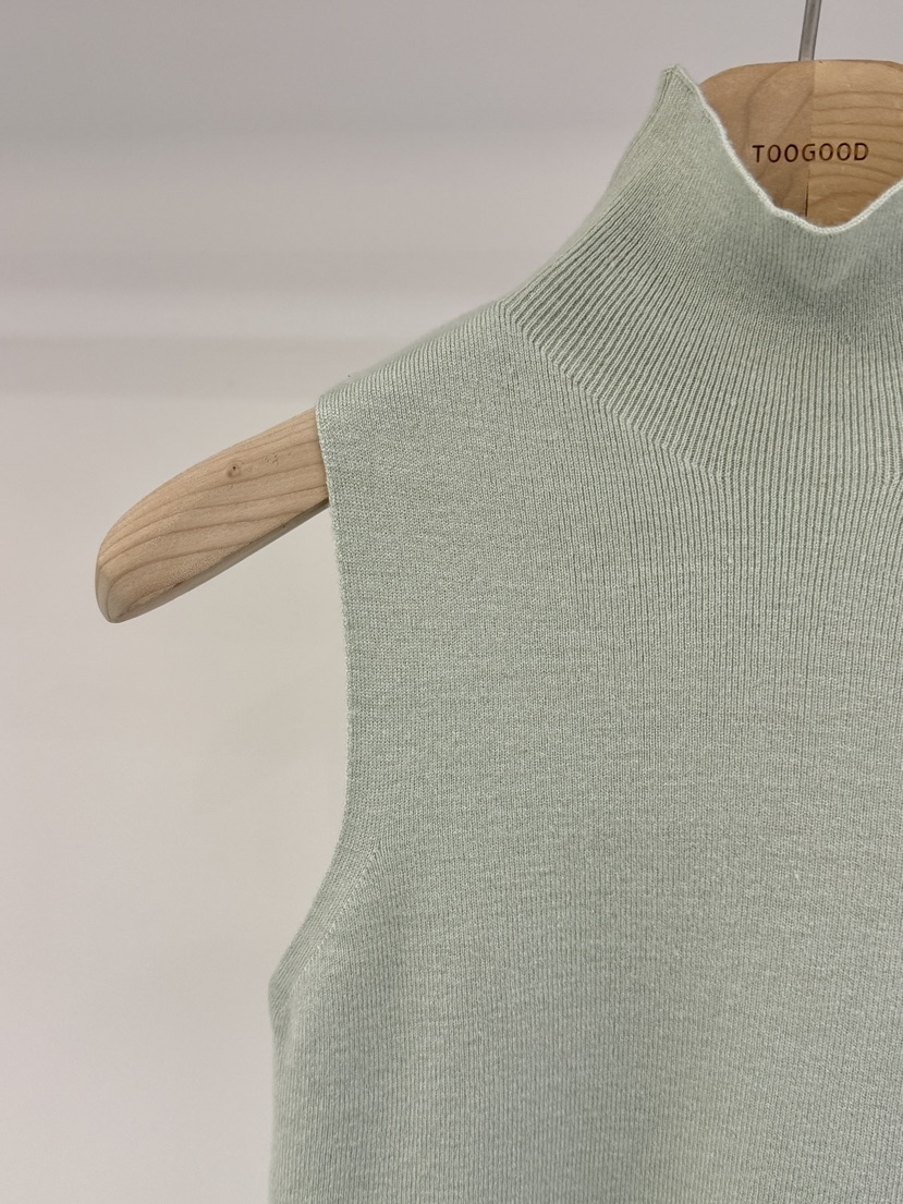 TOOGOOD東大門直郵女士新品休閑職業人氣吊帶背心高領喇叭TOOGOOD吊帶/背心