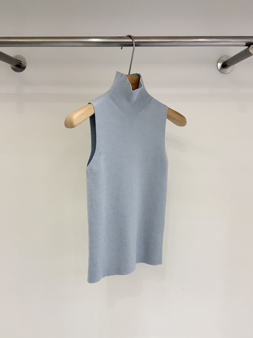 TOOGOOD東大門直郵女士新品休閑職業人氣吊帶背心高領喇叭TOOGOOD吊帶/背心圖色3