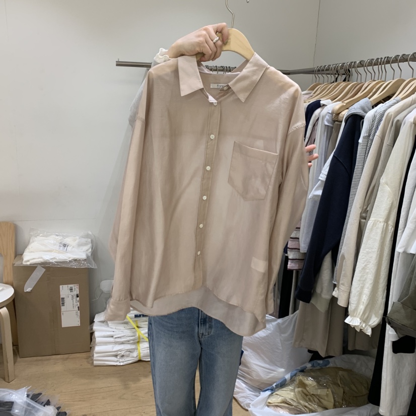 FOREST東大門實拍女士新款休閑時尚推薦人氣熱賣襯衫蕾絲衫FOREST襯衫/蕾絲衫圖色3