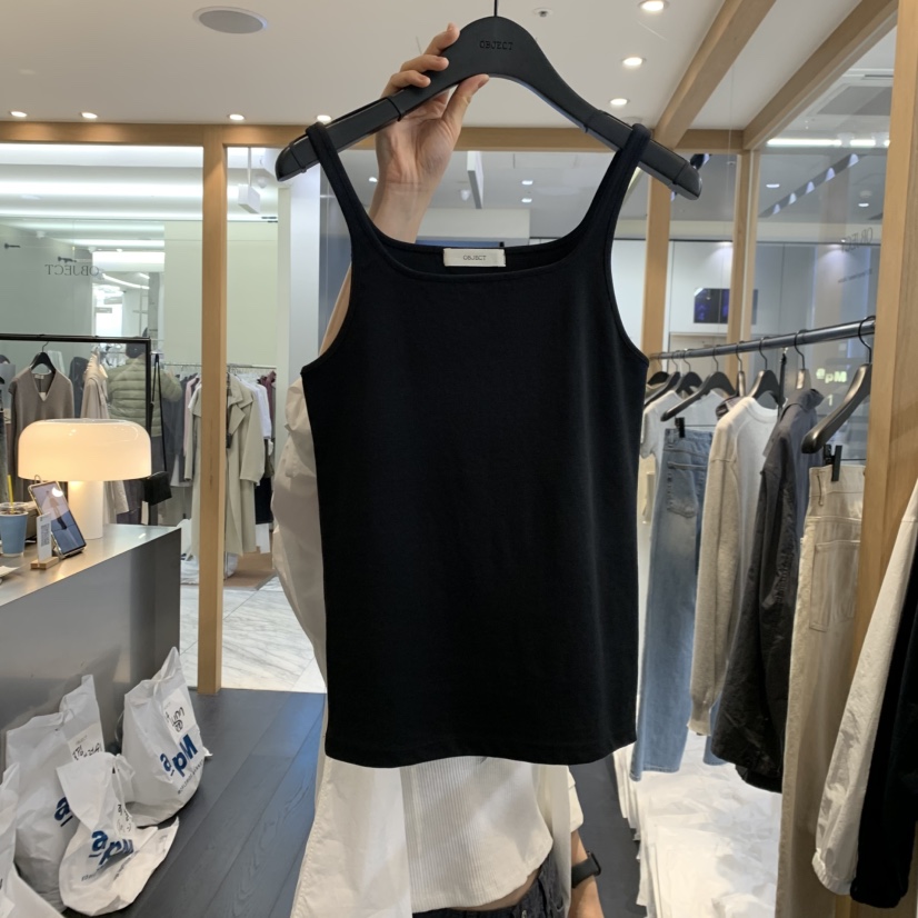 OBJECT東大門代購女士新品時尚26春夏人氣熱賣休閑吊帶背心OBJECT吊帶/背心圖色5