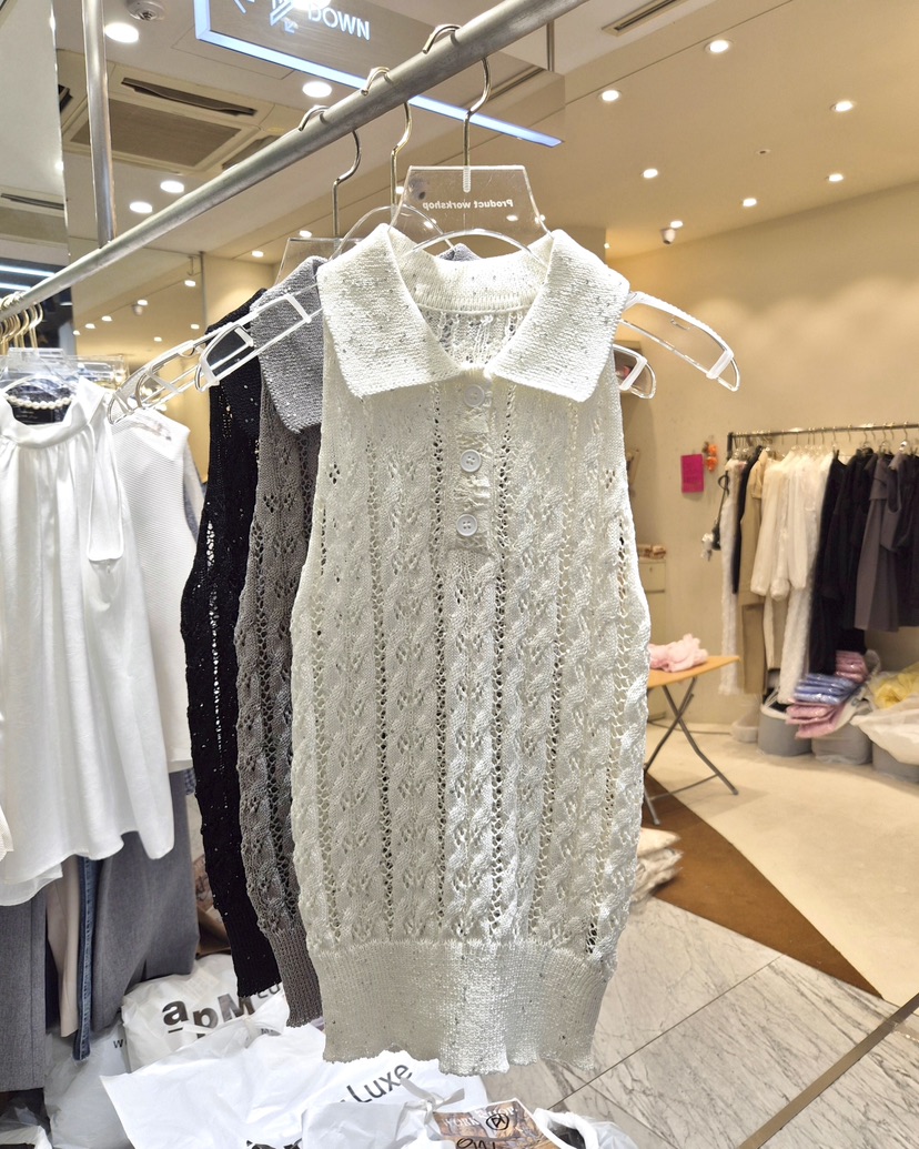 WORK SHOP韓國代購女士新款時尚推薦真品職業人氣針織衫Work_shop針織衫圖色1