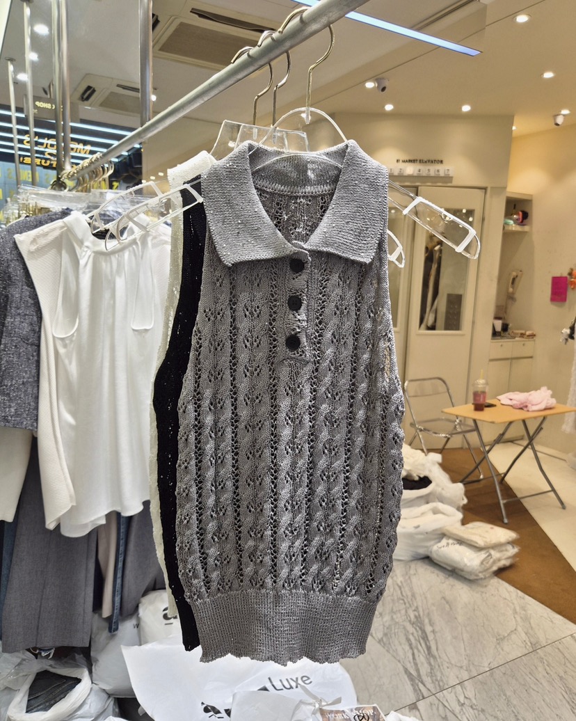 WORK SHOP韓國代購女士新款時尚推薦真品職業人氣針織衫Work_shop針織衫圖色2