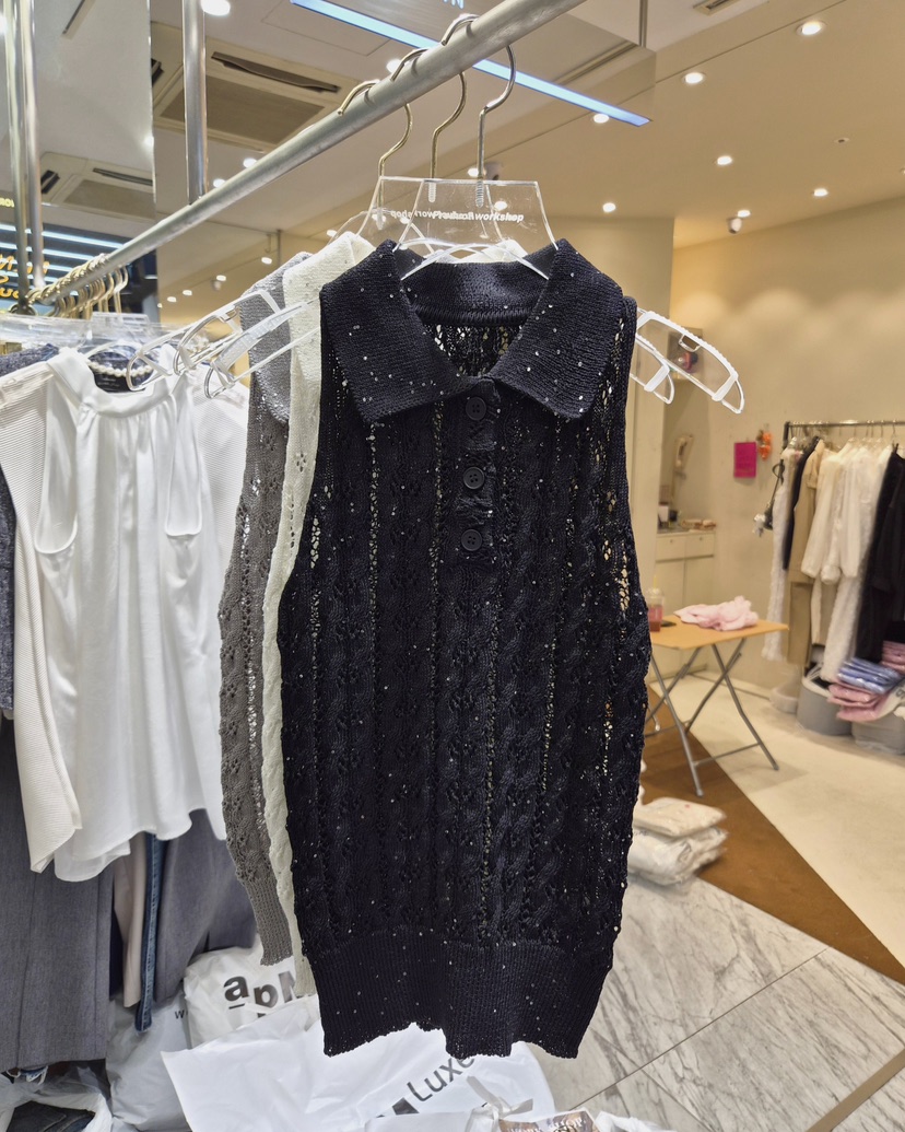 WORK SHOP韓國代購女士新款時尚推薦真品職業人氣針織衫Work_shop針織衫圖色3