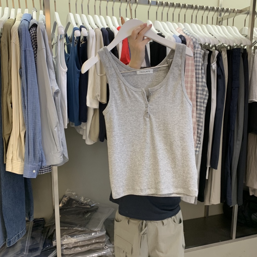 FAVE/FAVOURITE韓國直郵女士新款熱賣人氣26春夏吊帶背心FAVE/FAVOURITE吊帶/背心圖色2