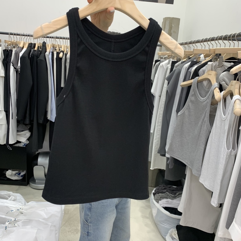 RECOVER東大門實拍女裝新款職業26春夏推薦熱賣吊帶背心羅紋RECOVER/MOMENT吊帶/背心圖色4