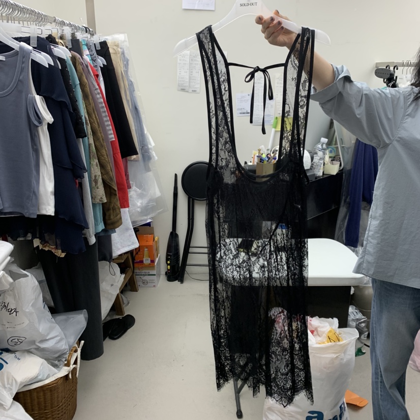 SOLD OUT東大門實拍女裝新款熱賣26春夏真品人氣職業連衣裙SOLD OUT連衣裙圖色2