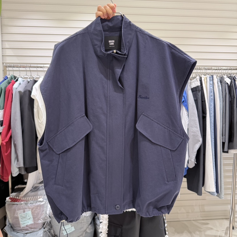 BRICKLANE韓國代購女士新品時尚熱賣休閑26春夏職業人氣馬甲BRICKLANE馬甲圖色1