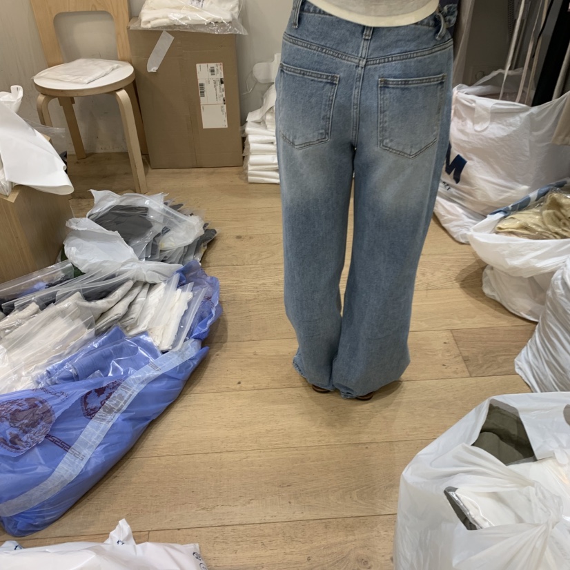 FOREST韓國直郵女士新品推薦熱賣26春夏真品職業人氣牛仔褲FOREST牛仔褲