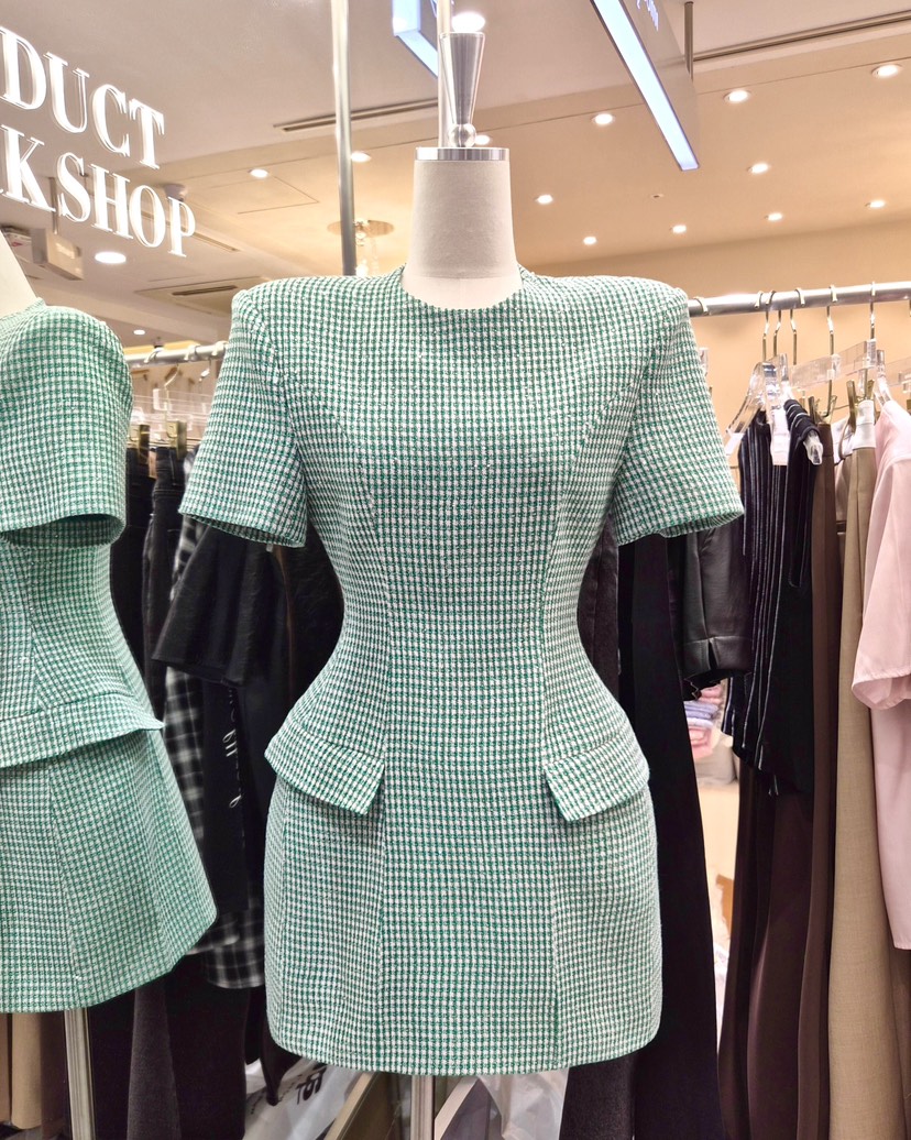 WORK SHOP韓國直郵女士新品真品26春夏人氣熱賣推薦連衣裙Work_shop連衣裙圖色1