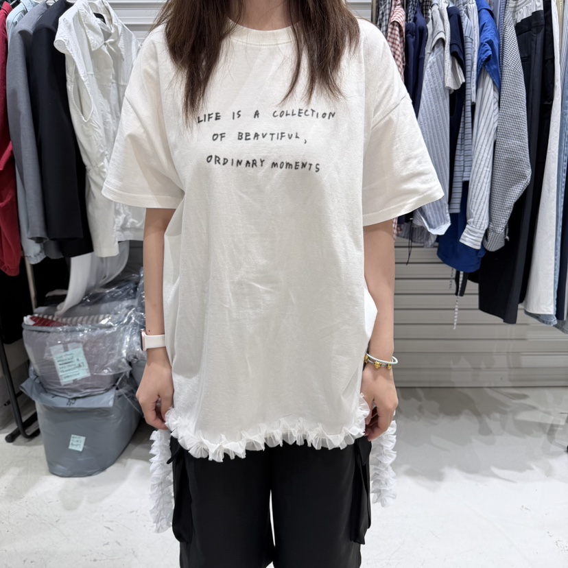 BRICKLANE東大門代購女裝新款26春夏職業時尚人氣休閑T恤BRICKLANET恤圖色1