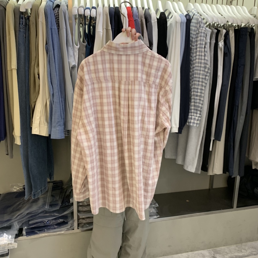 FAVE/FAVOURITE韓國代購女士新款真品休閑襯衫蕾絲衫格紋FAVE/FAVOURITE襯衫/蕾絲衫